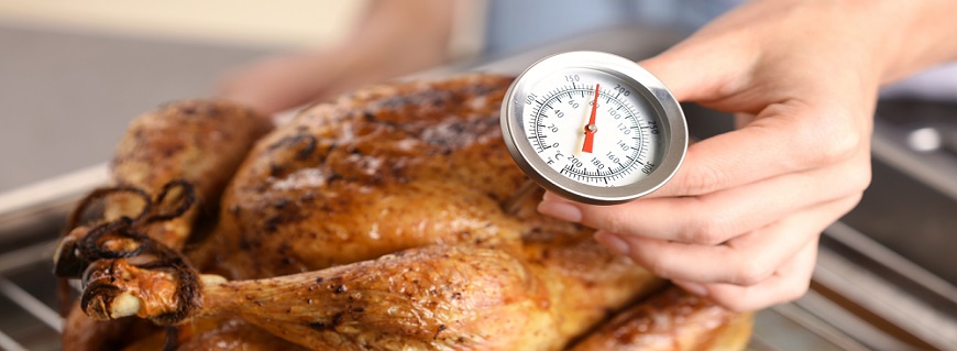  The CDC recommends cooking foods thoroughly and checking them using a meat thermometer to avoid foodborne illnesses 