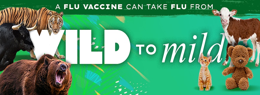 A flu vaccine doesn’t always prevent flu, but it can tame flu’s wildest symptoms if your child gets sick— so they can recover faster and miss fewer days of school. 