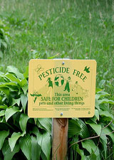 Stay pesticide free